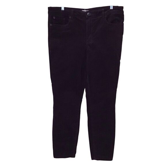 STS Blue Ellie High Rise Maroon Corduroy Pants 32 - Picture 1 of 10